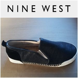 NINE WEST Leather Espadrille NWOT